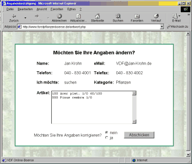 berprfen Sie Ihre Eingaben